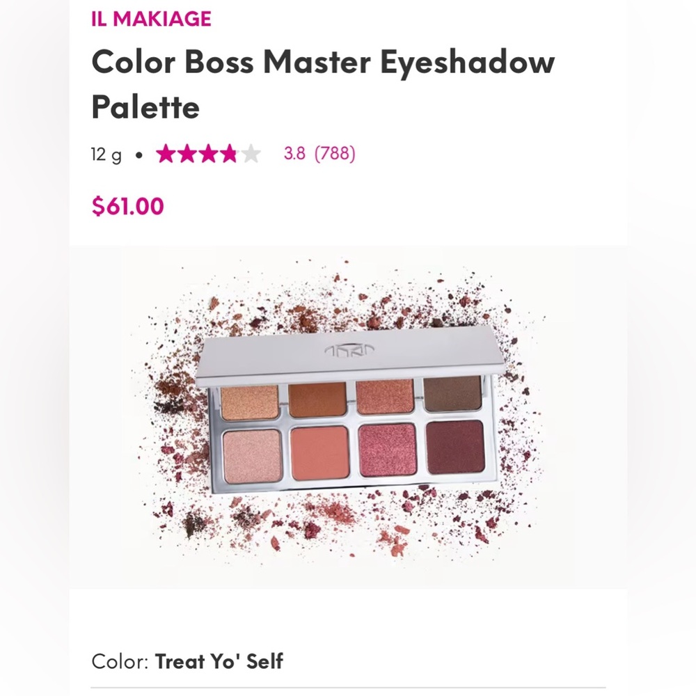 IL MAKIAGE Color Boss Master Eyeshadow Palette